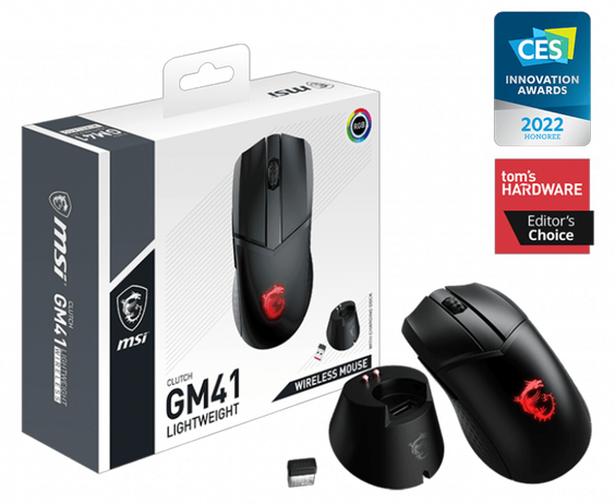 Chuột gaming MSI Clutch GM41 Lightweight 2